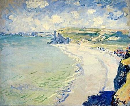 Claude Monet The Beach at Pourville